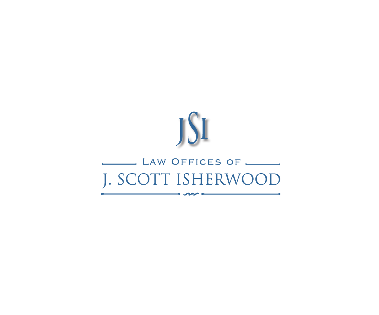 Logo-Design von Stacey Madrona für Law Offices of J. Scott Isherwood | Design #2348016
