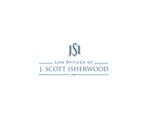 Logo-Design von Stacey Madrona für Law Offices of J. Scott Isherwood | Design: #2348016