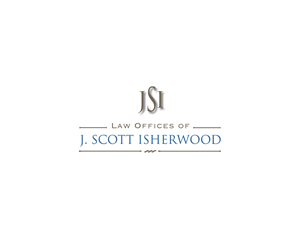 Logo-Design von Stacey Madrona für Law Offices of J. Scott Isherwood | Design: #2357028