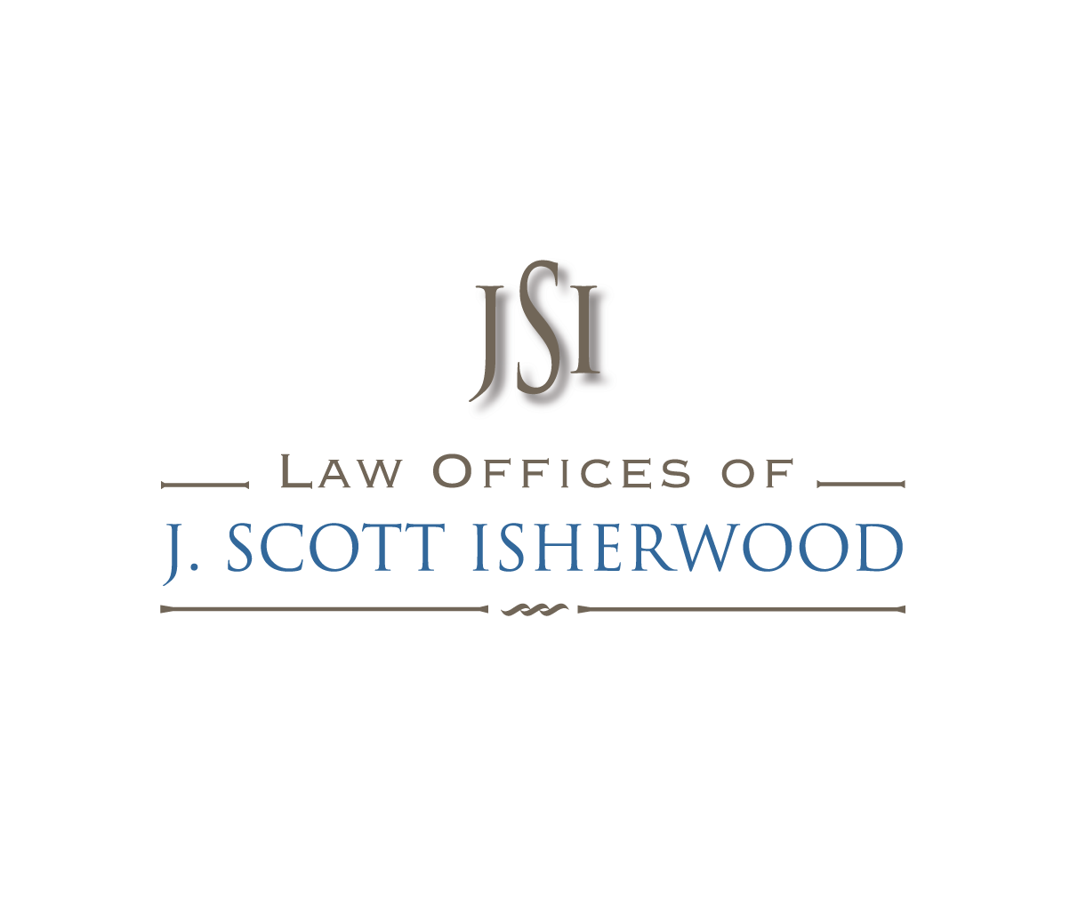 Logo Design by Stacey Madrona for Law Offices of J. Scott Isherwood | Design #2357729
