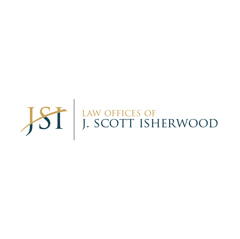 Logo Design by Design Possibilities for Law Offices of J. Scott Isherwood | Design #2314503