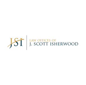 Logo Design by Design Possibilities for Law Offices of J. Scott Isherwood | Design: #2314503