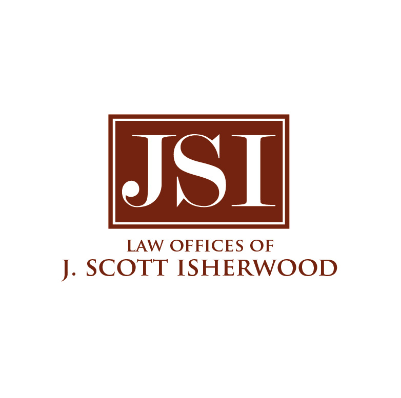 Logo Design by Design Possibilities for Law Offices of J. Scott Isherwood | Design #2314562