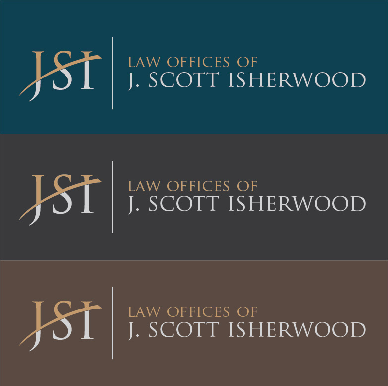 Logo-Design von Design Possibilities für Law Offices of J. Scott Isherwood | Design #2319248