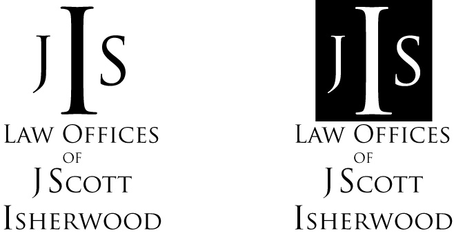 Diseño de Logo por J3Art&Design para Law Offices of J. Scott Isherwood | Diseño #2278968