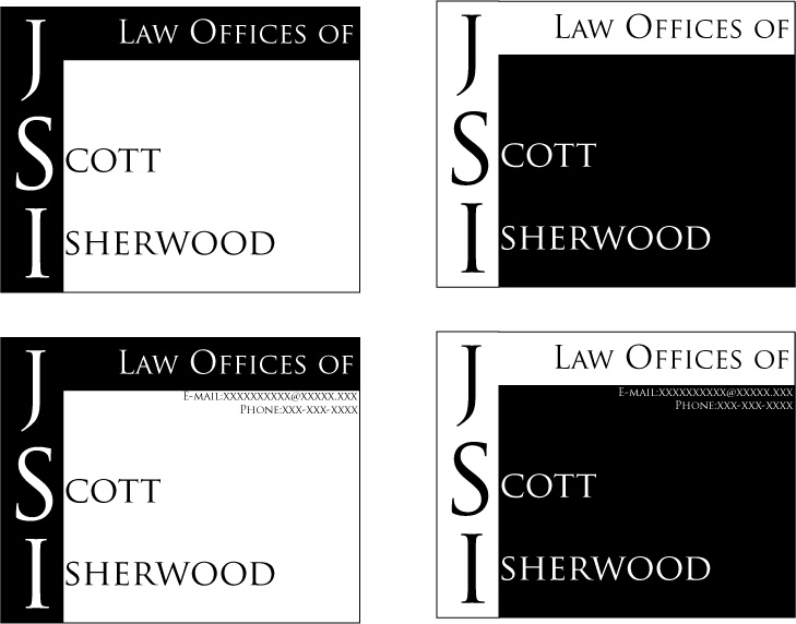 Logo-Design von J3Art&Design für Law Offices of J. Scott Isherwood | Design #2279067