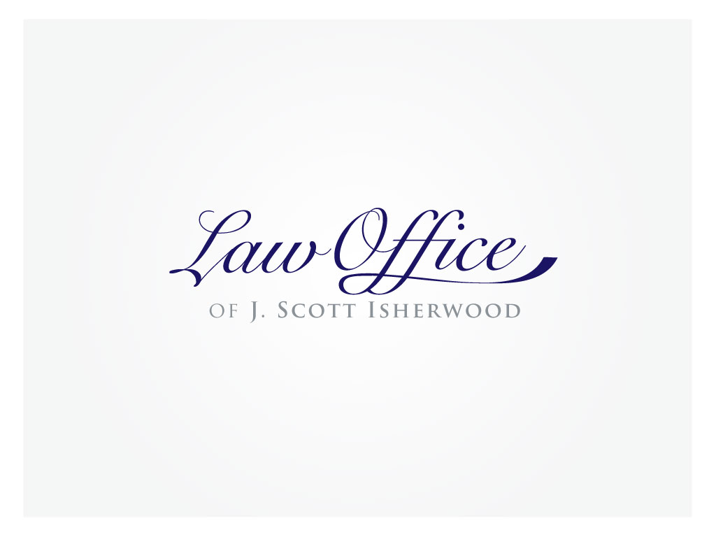 Diseño de Logo por AMBOGEStudios para Law Offices of J. Scott Isherwood | Diseño #2267270