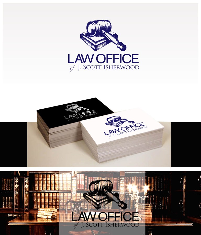 Logo Design by AMBOGEStudios for Law Offices of J. Scott Isherwood | Design #2308682