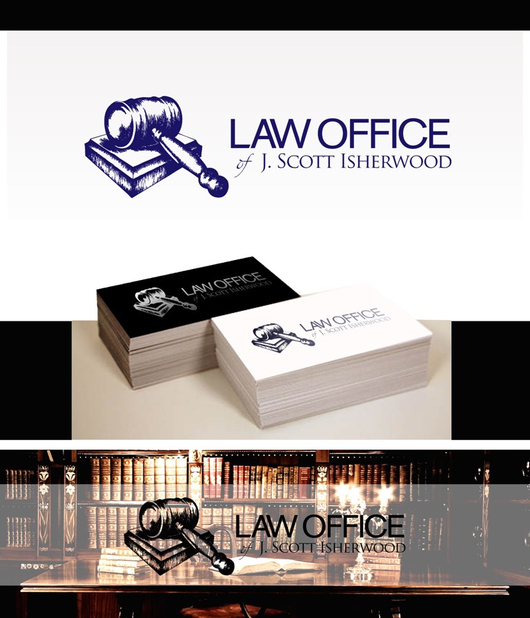 Diseño de Logo por AMBOGEStudios para Law Offices of J. Scott Isherwood | Diseño #2308693