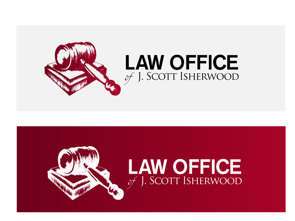 Diseño de Logo por AMBOGEStudios para Law Offices of J. Scott Isherwood | Diseño #2308694