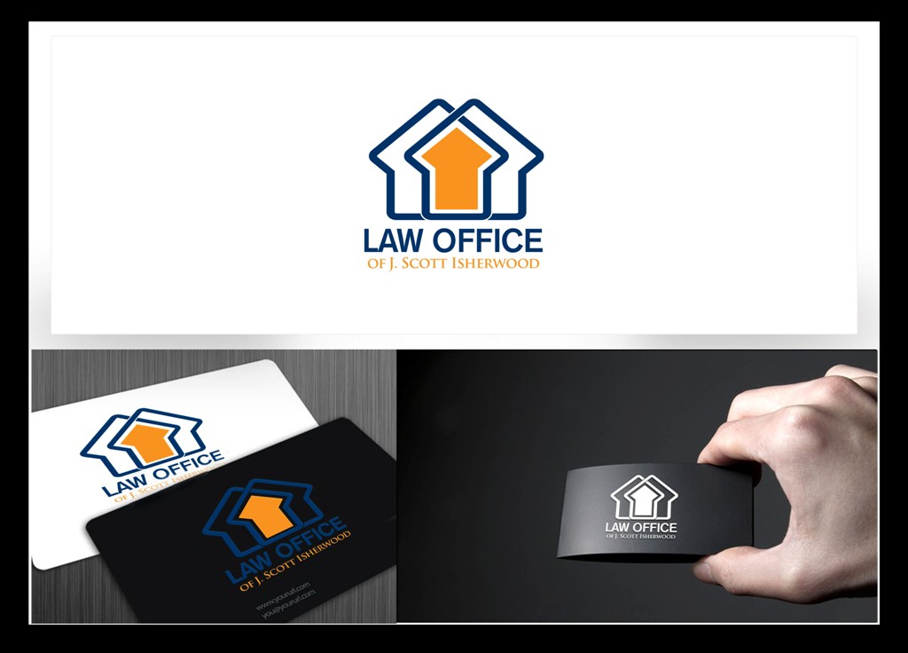 Logo Design by AMBOGEStudios for Law Offices of J. Scott Isherwood | Design #2313643