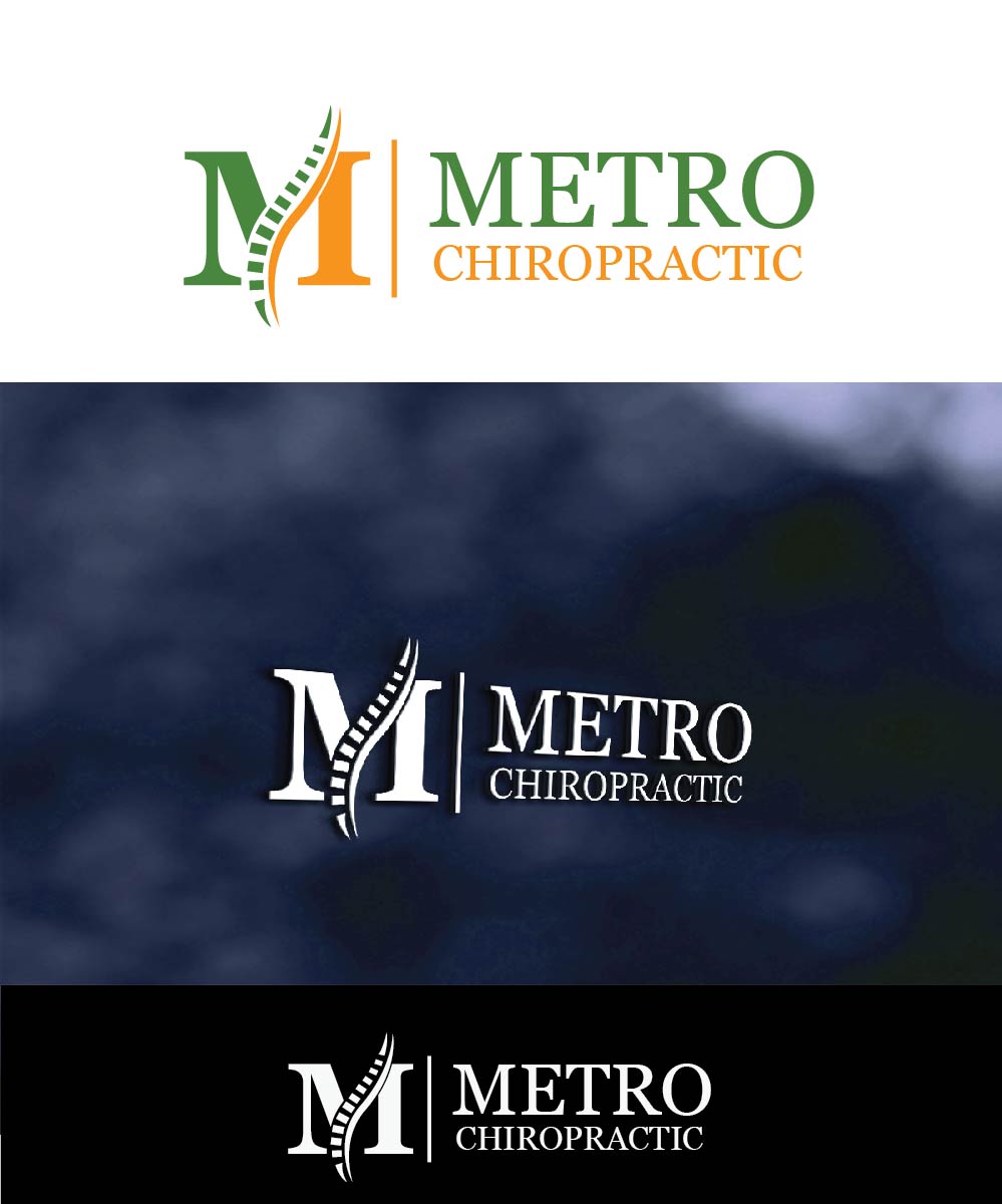 Logo Design by joliau for Metro Chiropractic | Design #11293266