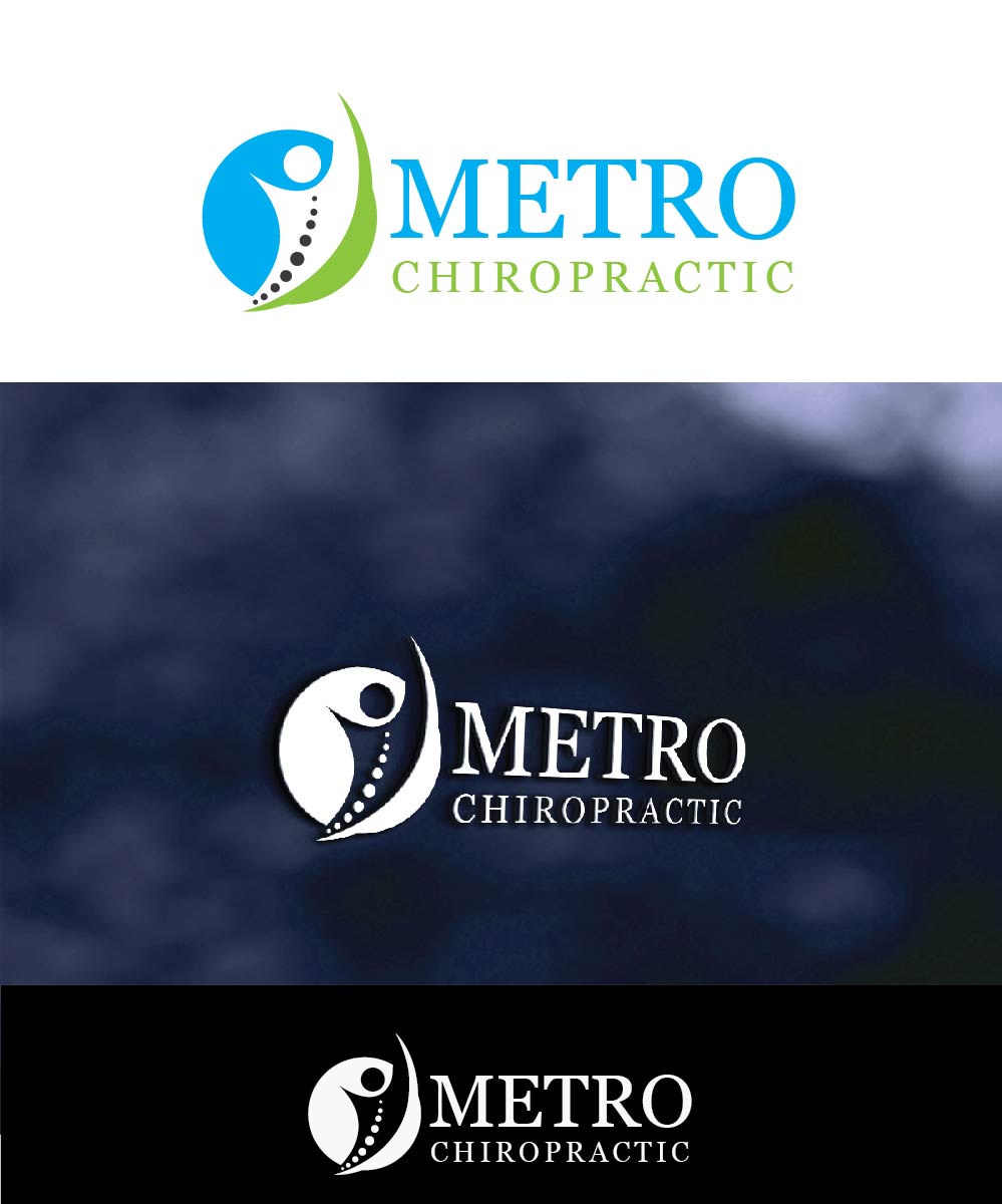 Logo Design by joliau for Metro Chiropractic | Design #11293268