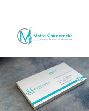 Logo Design by Nadeem for Metro Chiropractic | Design: #11282841
