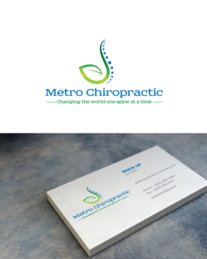 Logo Design by Nadeem for Metro Chiropractic | Design: #11282842