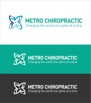 Logo Design by DG for Metro Chiropractic | Design: #11345119