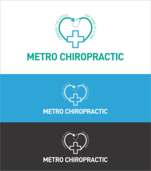 Logo Design by DG for Metro Chiropractic | Design: #11345120