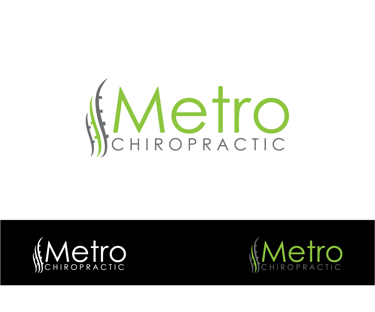 Logo Design by e-graphics for Metro Chiropractic | Design #11289776