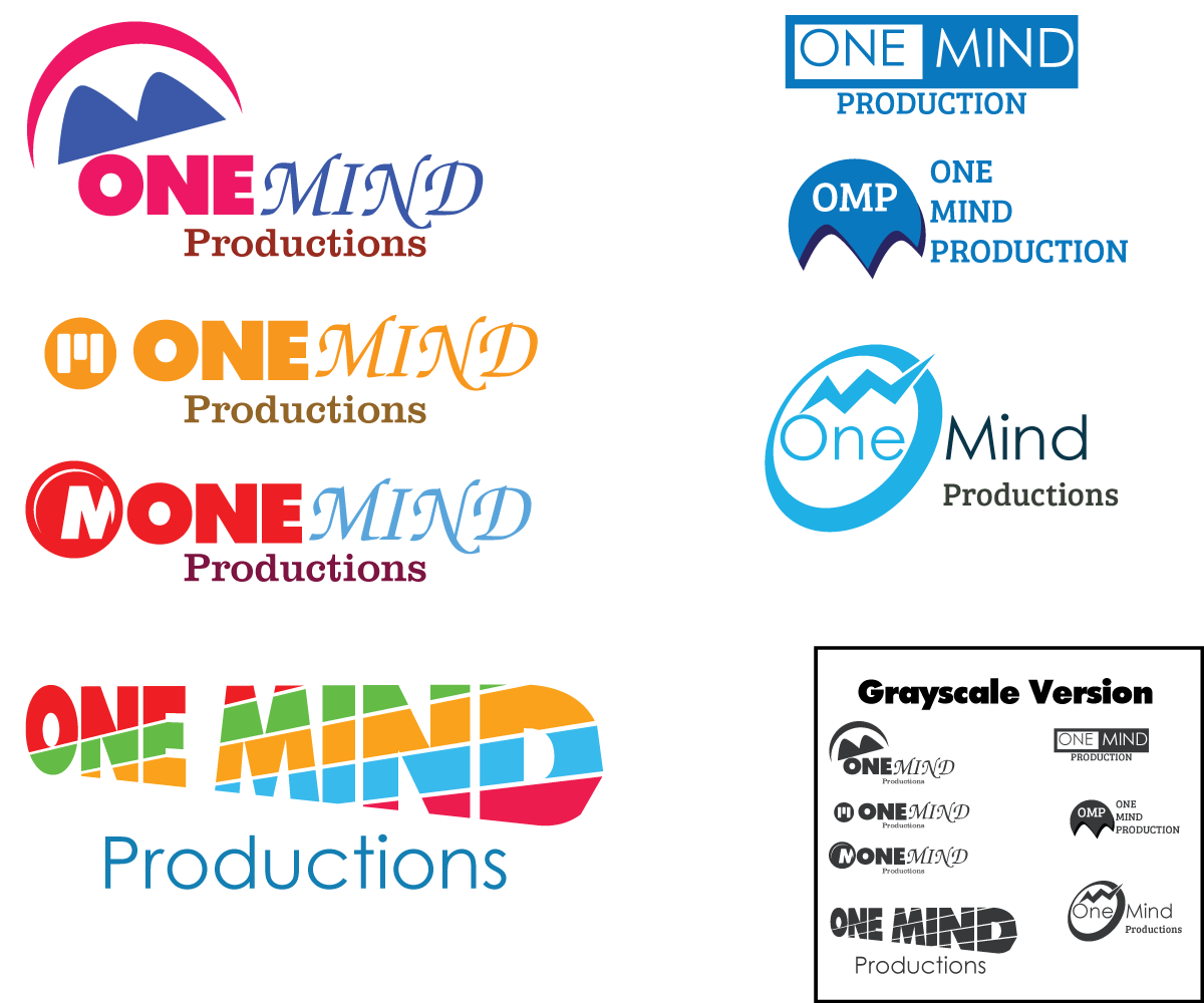 Logo Design by Samatha Sampath for One Mind Productions | Design #2288581