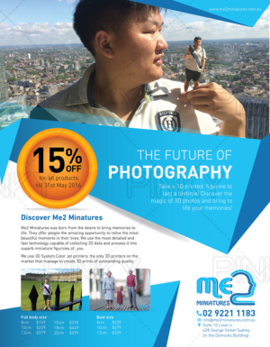 A5 flyer required for 3D printing company | Flyer Design by Pinky 