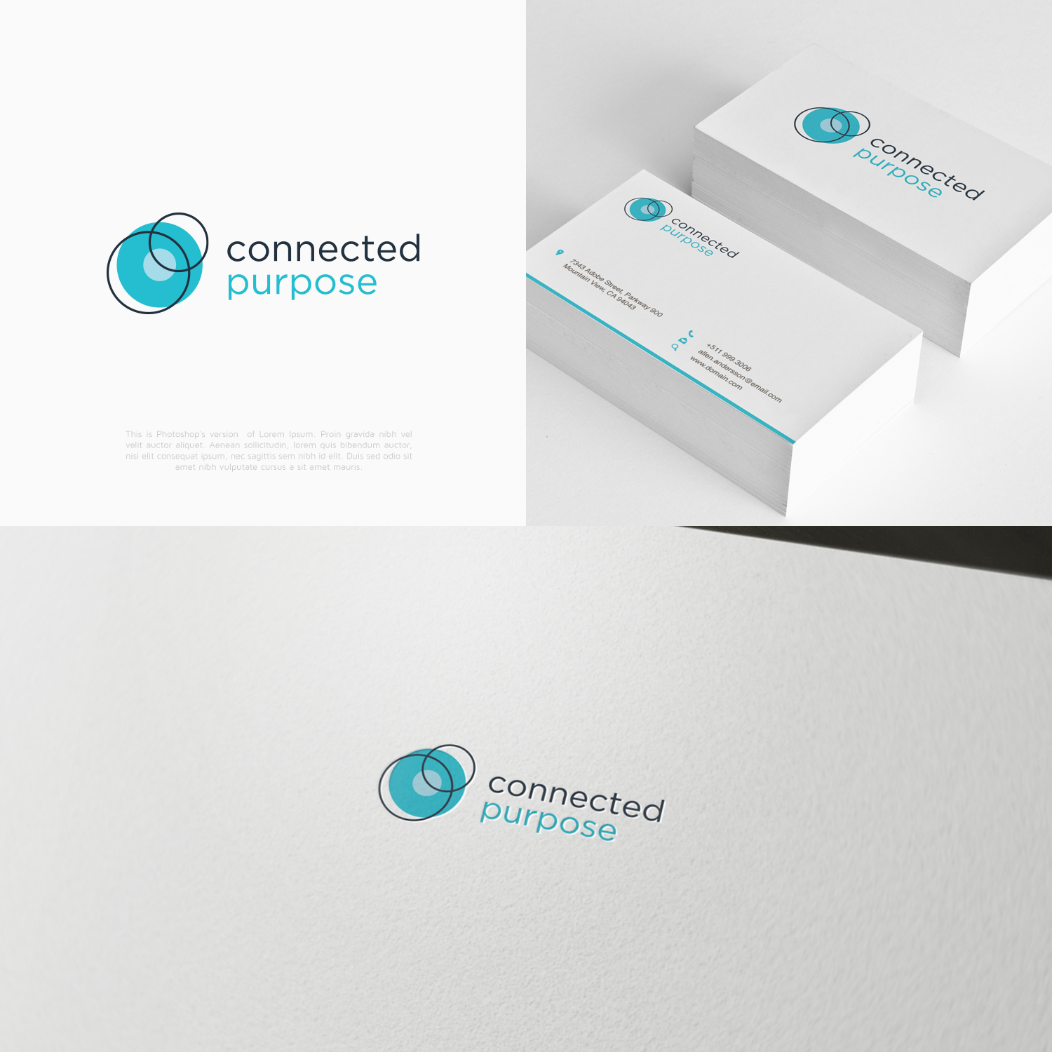 Logo Design by lorixart for Connected Purpose | Design #11091433