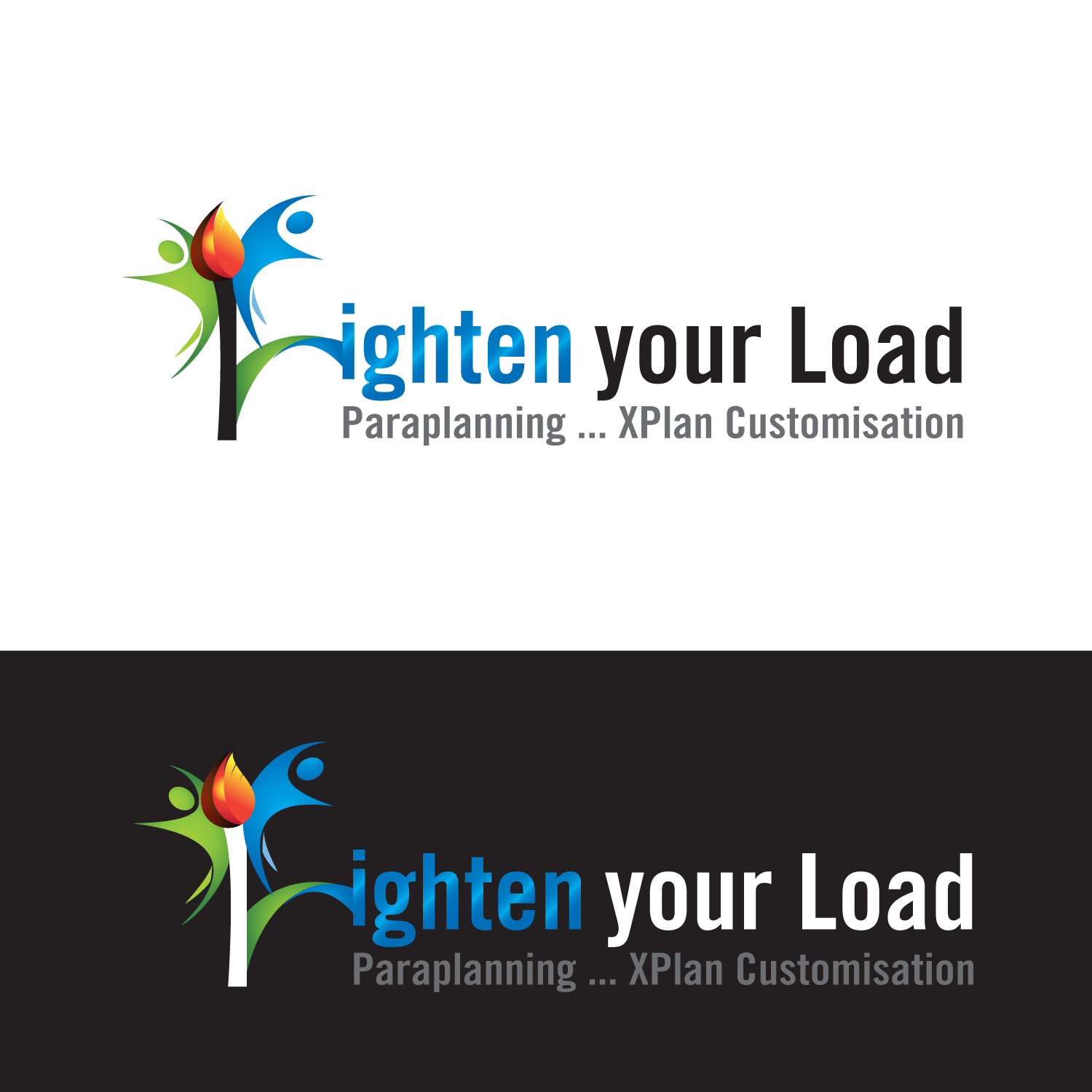 Logo Design by wdishan fernando for Lighten Your Load | Design #11159847