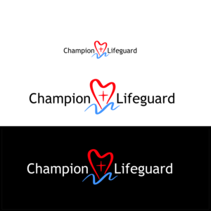 Logo Design by Qlic3d for Champion Lifeguard | Design #11061282