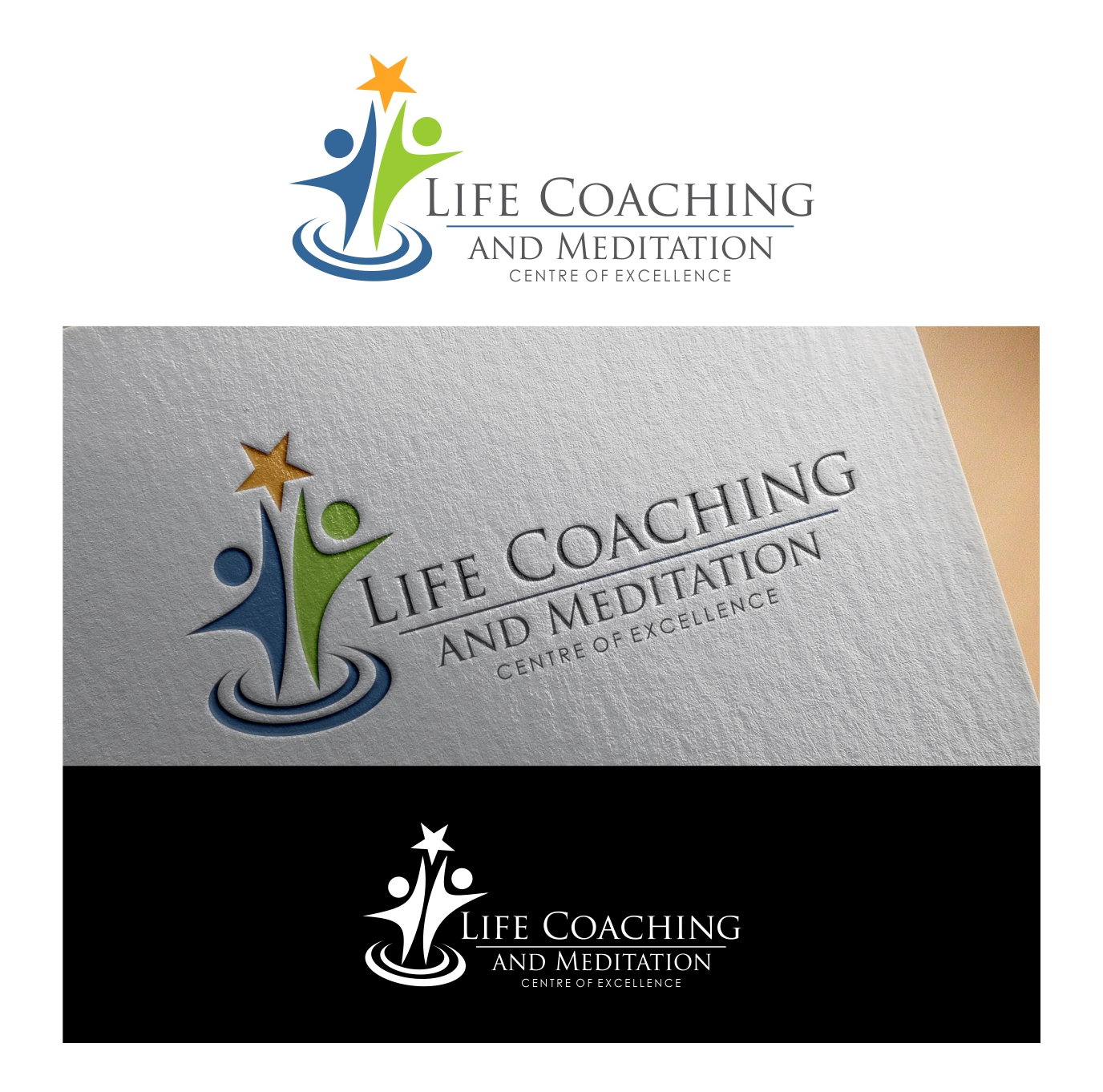 Logo Design by NMHM for Life coaching and meditation centre of excellence | Design #11022722