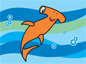 Swimming School need fun character animals for children | Character Design by Ample Designs