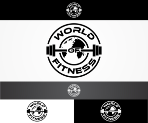 Logo Design by sangeloenriquez for world of fitness | Design #10969877