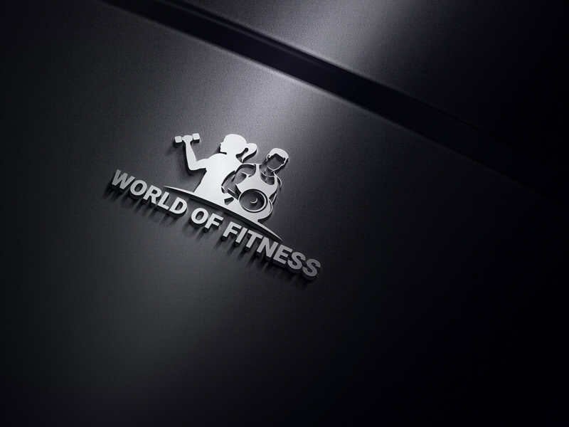 Logo-Design von MD Alamgir Hussain für world of fitness | Design #10970717