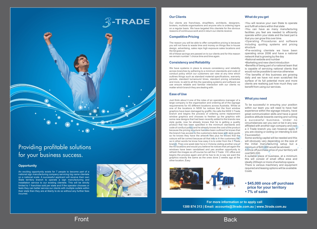Diseño de Brochure por Savitra para este proyecto | Diseño #2330964