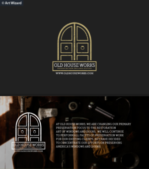 Logo Design by Grapismo Brand Studio for Old House Works | Design: #11097614