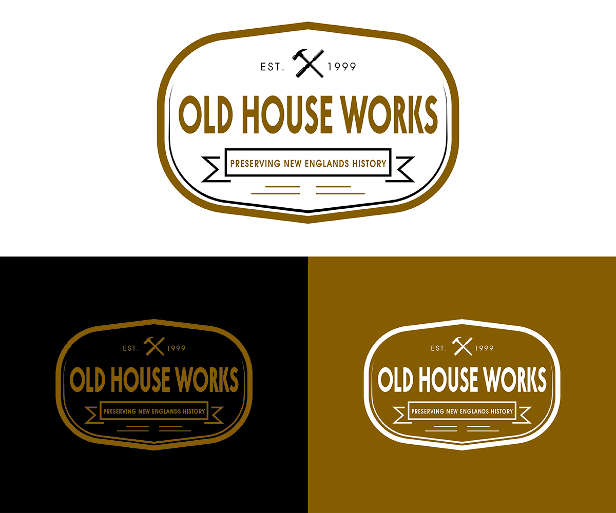 Logo Design by eMARK for Old House Works | Design #10966185