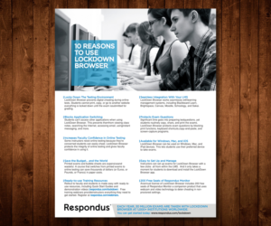 Flyer Design by Designers Hub for Respondus | Design: #10972670