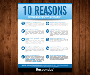 Flyer Design by Designers Hub for Respondus | Design: #10977121