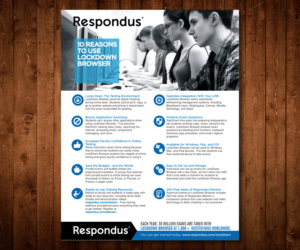 Flyer Design by Designers Hub for Respondus | Design: #10985878