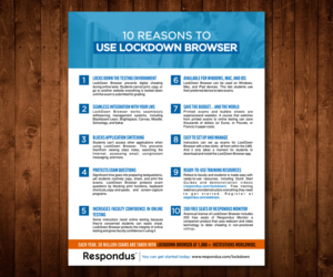 Flyer Design by Designers Hub for Respondus | Design: #11003494