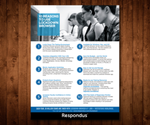 Flyer Design by Designers Hub for Respondus | Design: #11003534