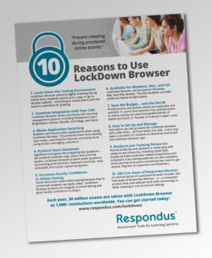Flyer-Design von andrew3344 für Respondus | Design #10976771