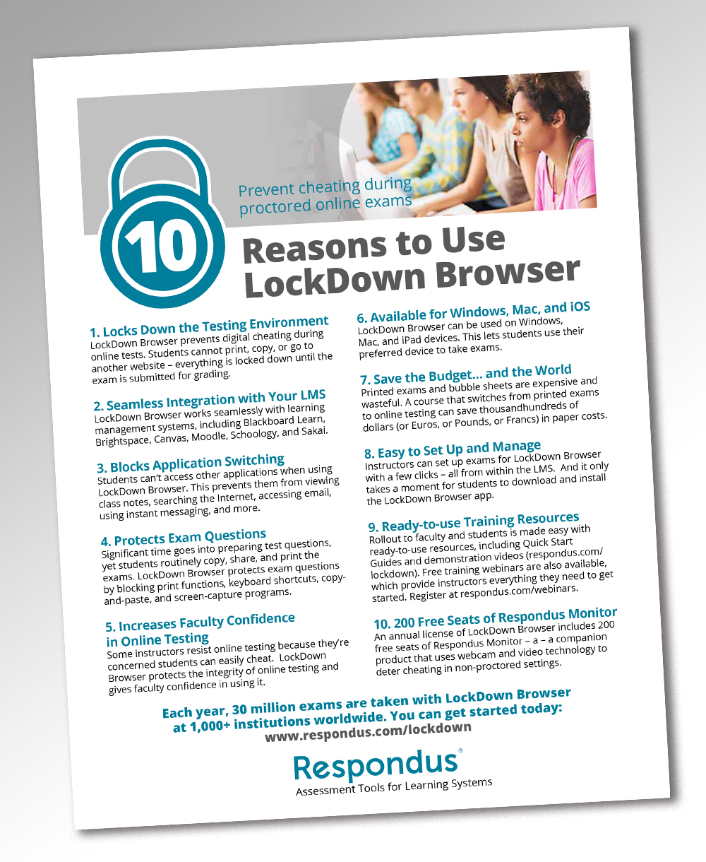 bold serious software flyer design for respondus by andrew3344