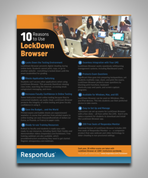 Flyer Design by Gfx.26™ for Respondus | Design: #10964246