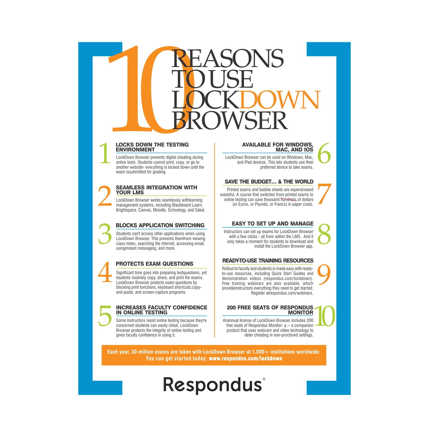 Flyer Design by V3 for Respondus | Design #11007941