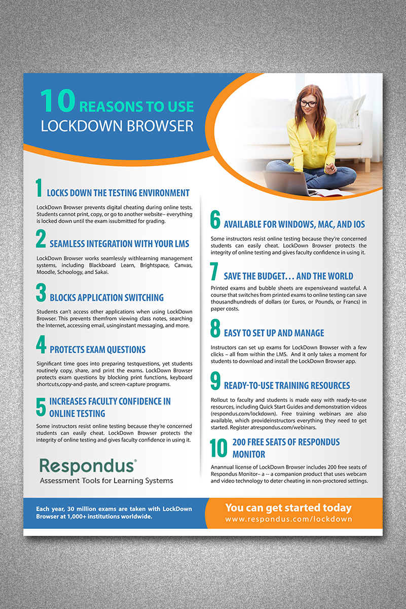 Design de Flyer par Deepak_9_Malhotra pour Respondus | Design #10997516