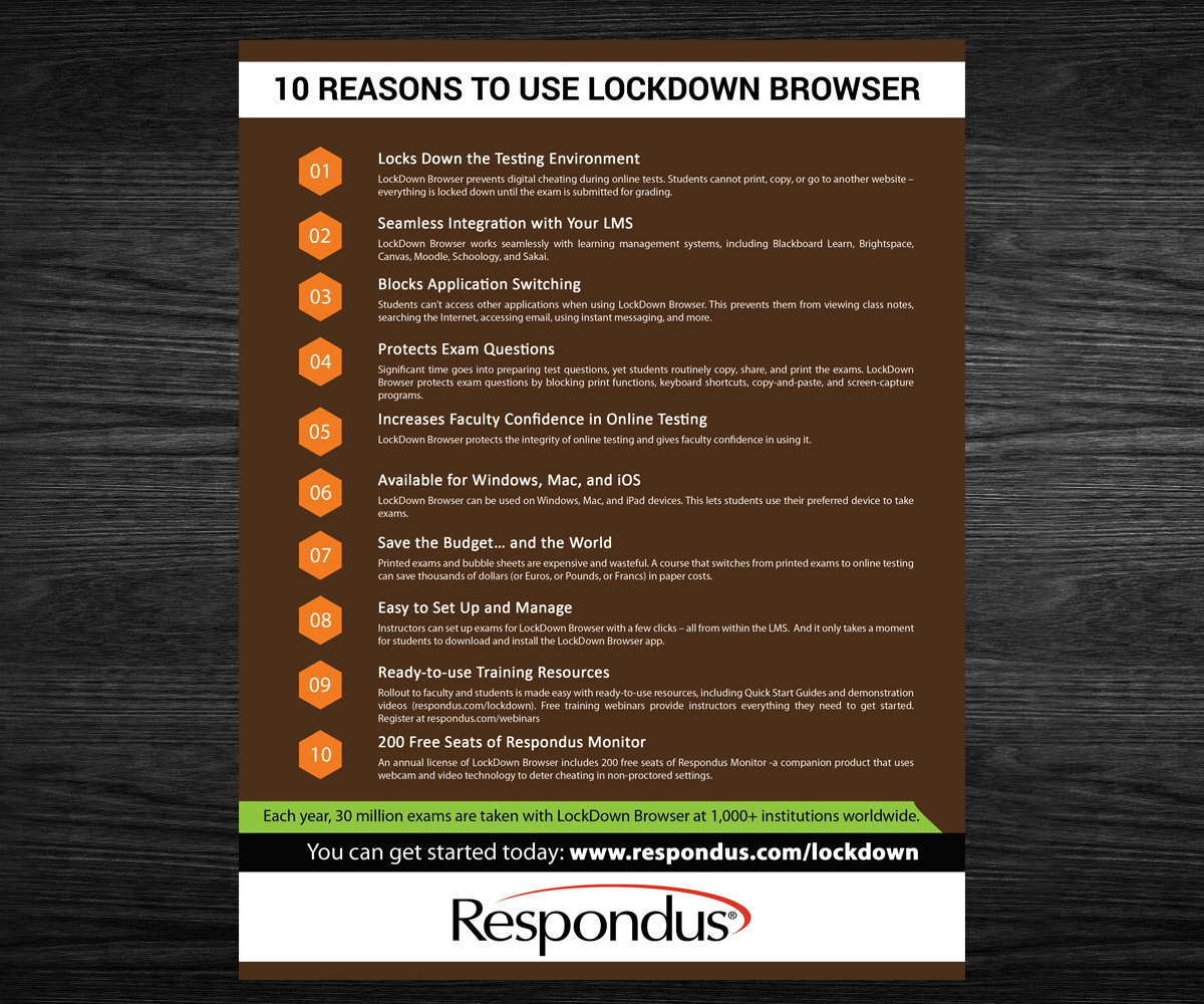 Flyer Design by Venkat for Respondus | Design #11007634