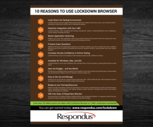 Flyer Design by Venkat for Respondus | Design: #11007634