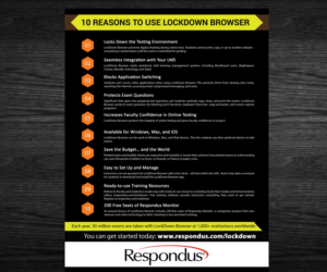 Flyer Design by Venkat for Respondus | Design: #11007636
