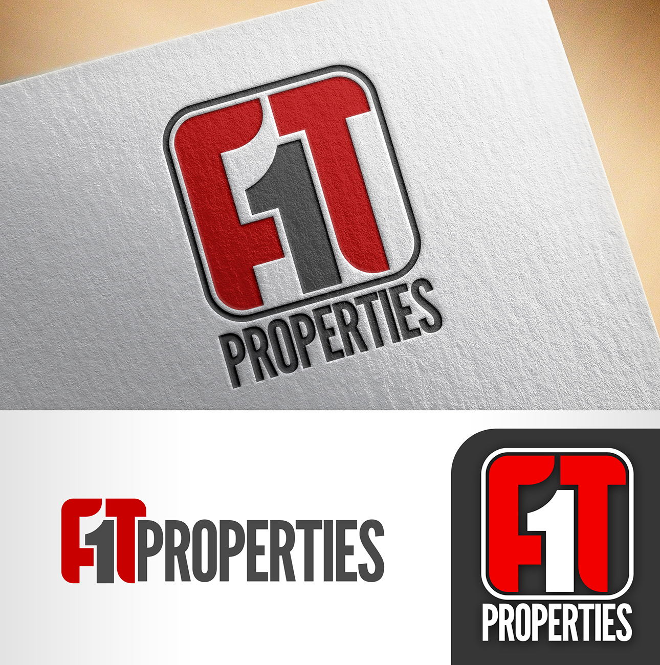Diseño de Logo por nivleik para F1T PROPERTIES | Diseño #10979208