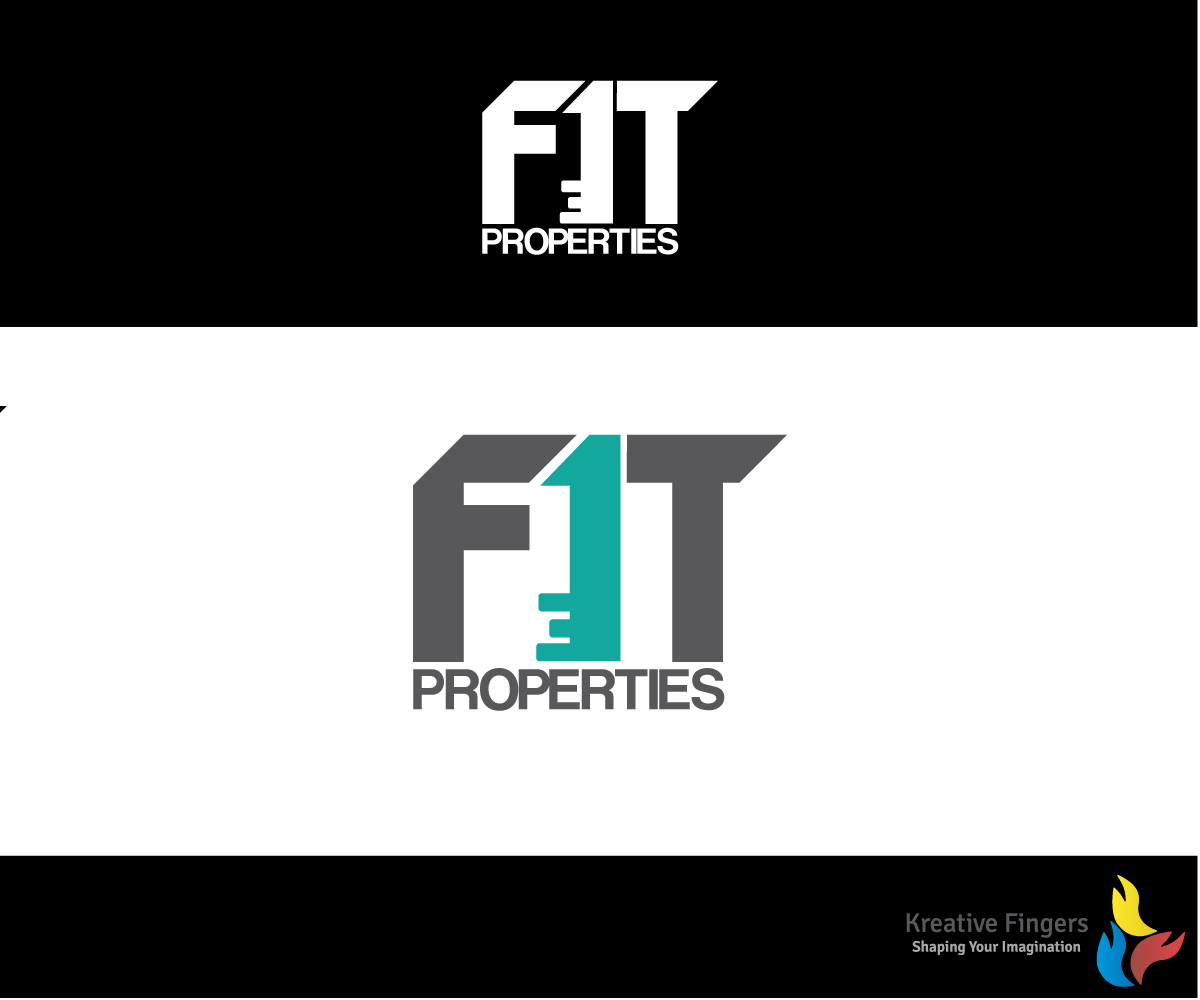 Logo Design by Kreative Fingers for F1T PROPERTIES | Design #10986311