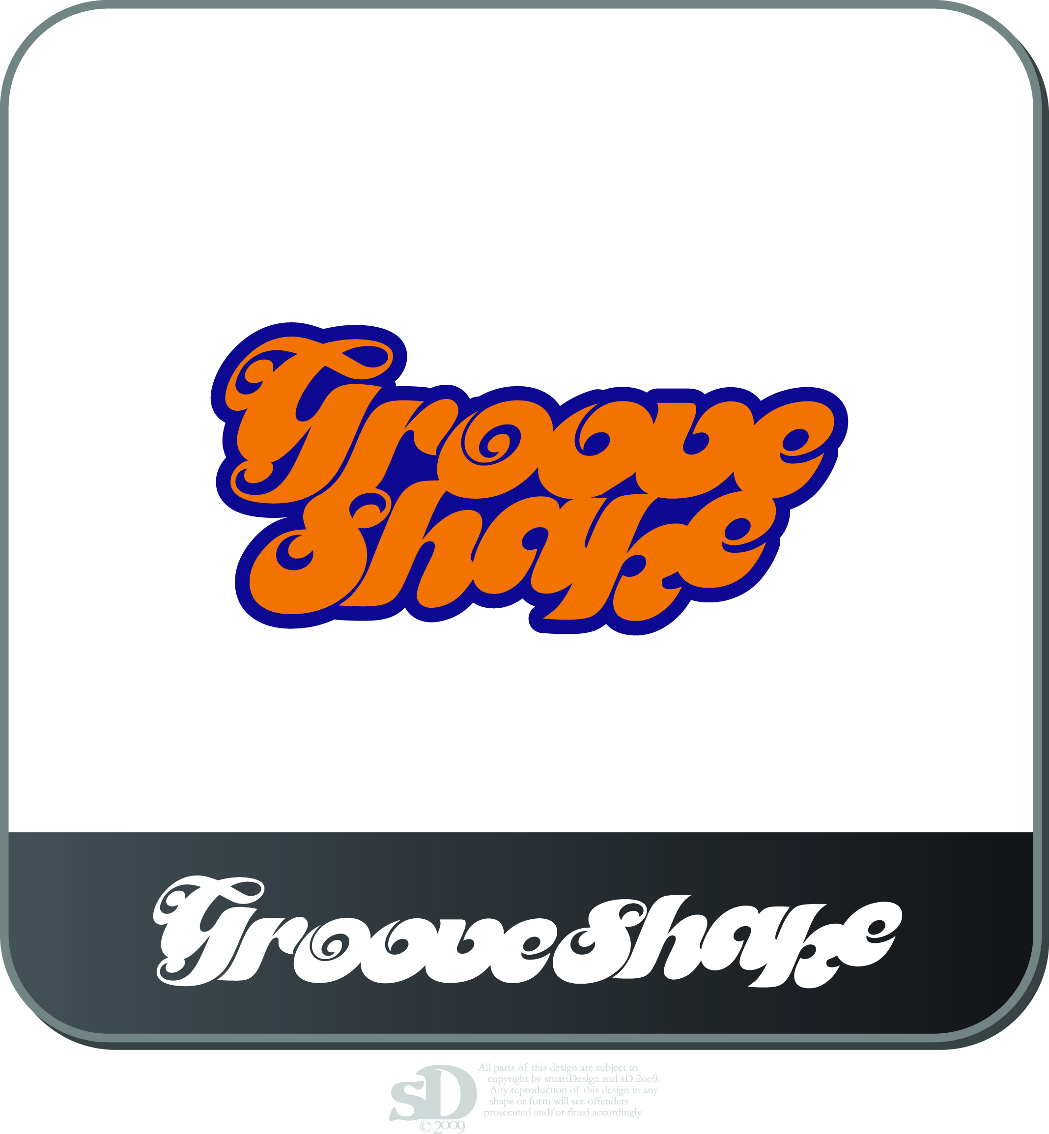 Logo Design by sD for GrooveShake | Design #21636